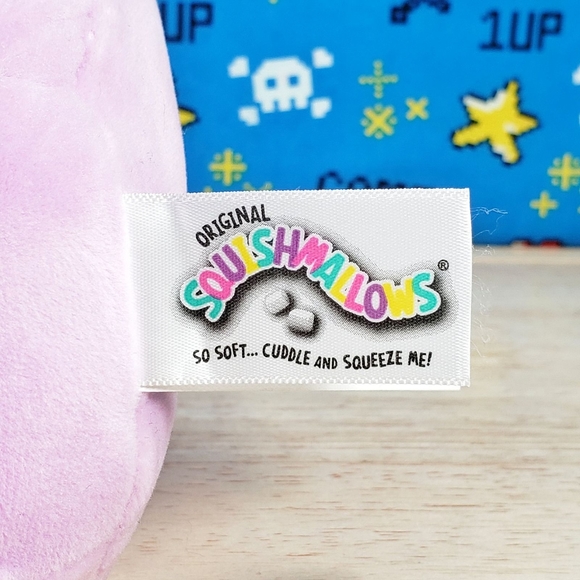 Squishmallow Sydnee the Lavender Squirrel 8" UltraSoft Stuffed Plush Toy NWT - Picture 8 of 12